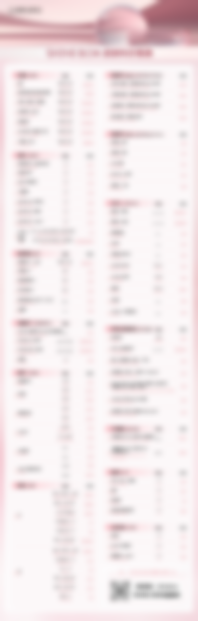 天津韩铭美容整形门诊部擅长项目